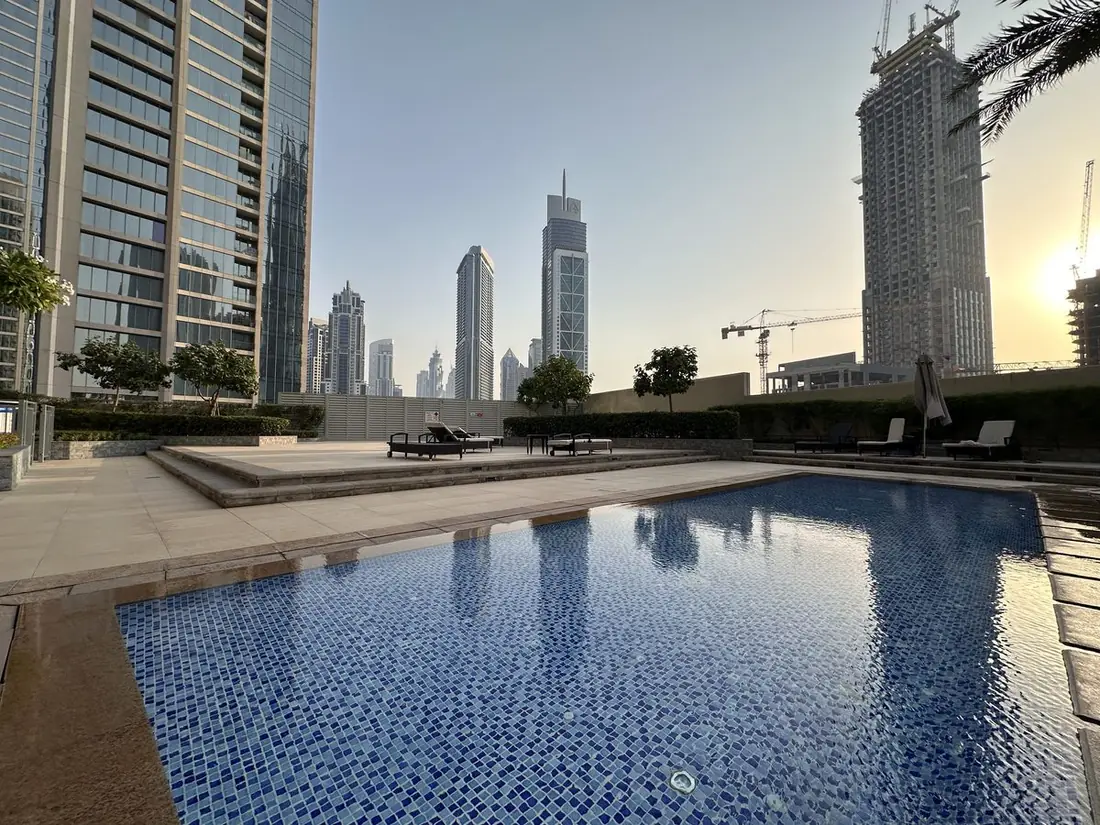 Pool at The Lofts Central residence