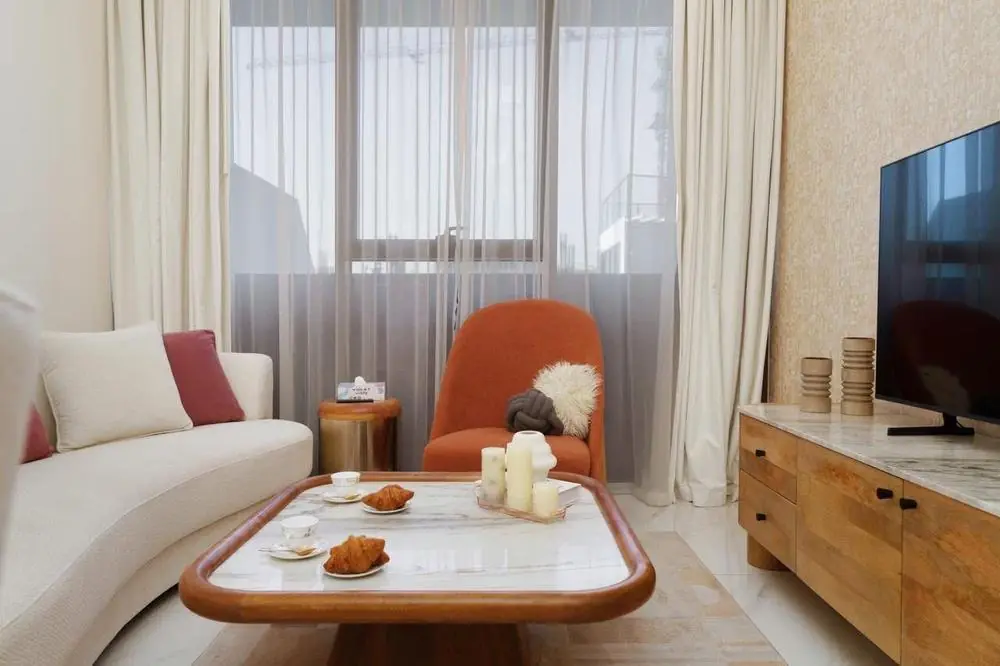 Lounge corner at Samana Park Views 1BR